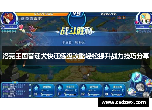 洛克王国音速犬快速练级攻略轻松提升战力技巧分享
